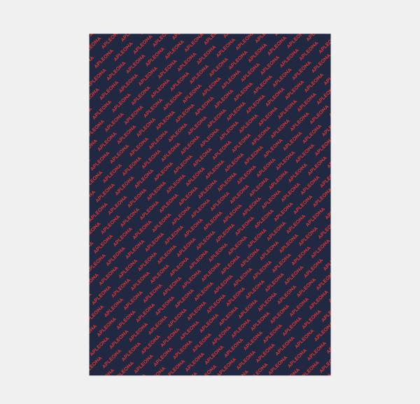 Geschenkpapier gerollt